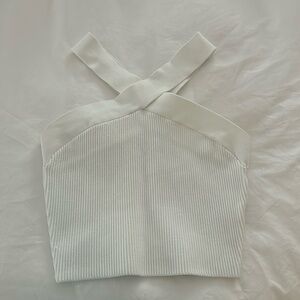 Aritzia criss cross top